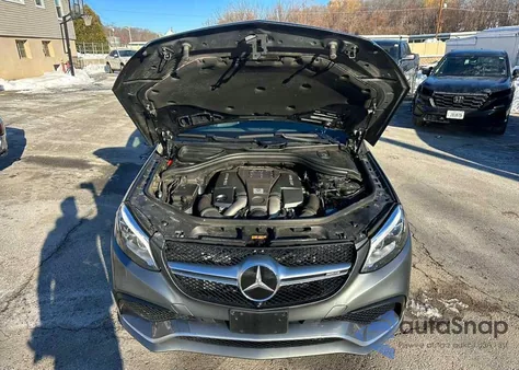 2018 Mercedes-Benz Gle 63 Amg 4Matic из США, поврежденный, VIN 4JGDA7EB9JB058000